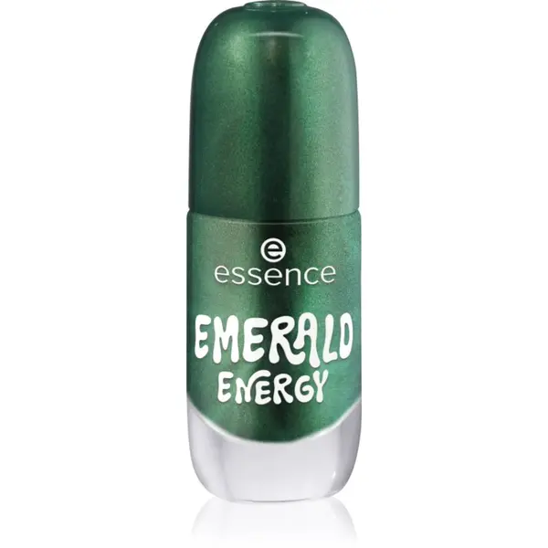 essence essence Gel Nail Polish gel lak za nohte odtenek 13 EMERALD ENERGY 8 ml