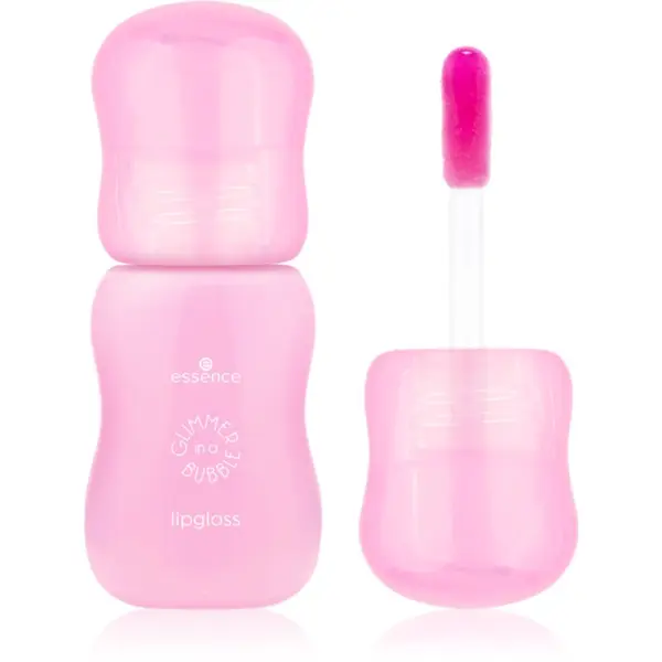 essence essence GLIMMER IN A BUBBLE sijaj za ustnice odtenek 01 Born To Glimmer 3.5 ml