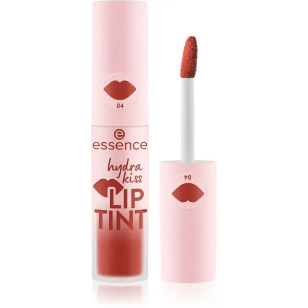 essence essence Hydra Kiss barva za ustnice odtenek 04 Classy Red 4 ml