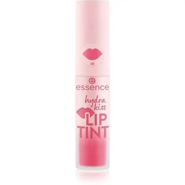 essence essence Hydra Kiss barva za ustnice odtenek 08 Poppy Pink 4 ml