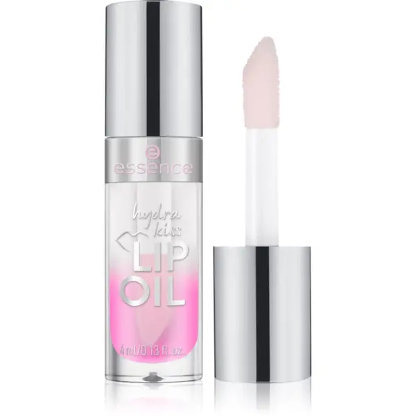 essence essence Hydra Kiss vlažilno olje za ustnice odtenek 01 Kiss From A Rose 4 ml