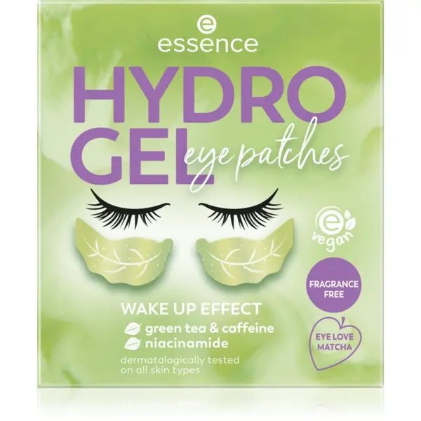 essence essence HYDRO GEL hidrogelna maska za predel okoli oči Eye Love Matcha 1 par