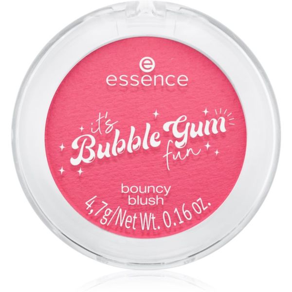 Essence essence it's Bubble Gum fun pudrasto rdečilo odtenek 01 Make My Heart Bubble 4 g