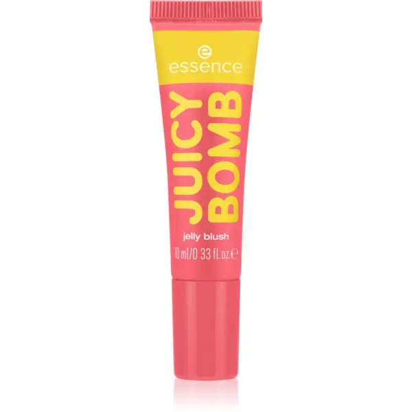essence essence Juicy Bomb Party rdečilo z gelasto teksturo odtenek 02 Peach Passion 10 ml