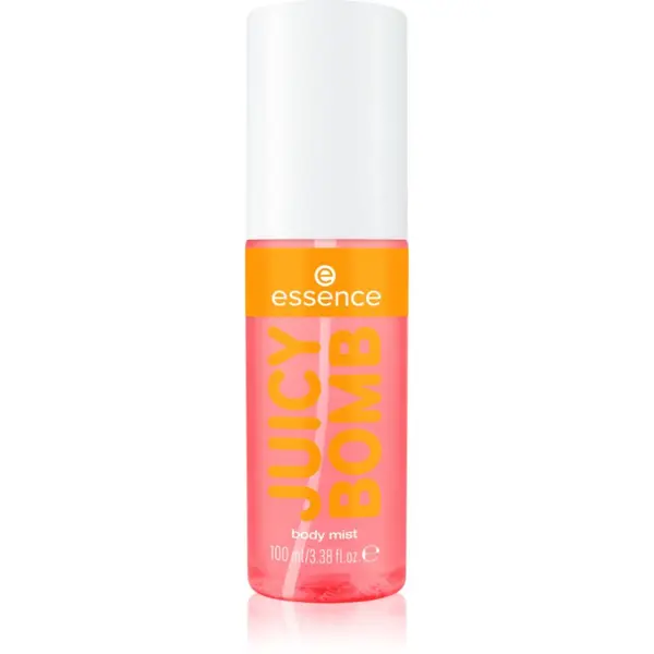 essence essence Juicy Bomb Tropical Drop meglica za telo za ženske dišave 110 Mango Mellow 100 ml