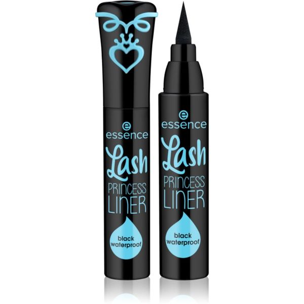 Essence Essence Lash PRINCESS črtalo za oči v obliki flomastra vodoodporna odtenek Black 3 ml