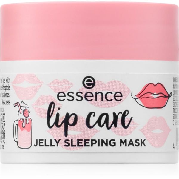 essence essence lip care vlažilna maska za ustnice za noč 02 Strawberry Milkshake 8 g