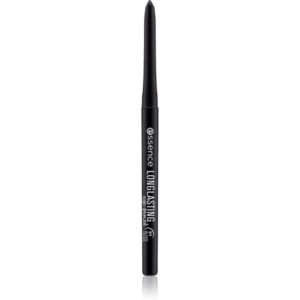 essence essence LONG-LASTING svinčnik za oči odtenek 01 Black Fever 0.28 g