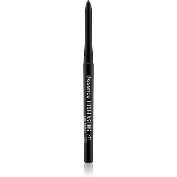 Essence Essence LONG-LASTING svinčnik za oči odtenek 01 Black Fever 0.28 g