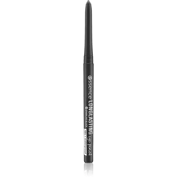 essence essence LONG-LASTING svinčnik za oči odtenek 34 Sparkling Black 0.28 g