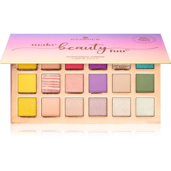 Essence Essence Make Beauty Fun paleta senčil za oči 23 g
