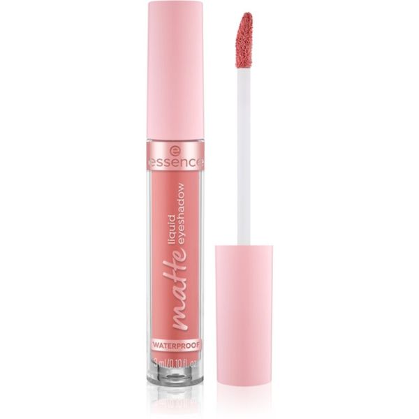 essence essence Matte tekoče senčilo za oči odtenek 03 Peach Pop 3 ml