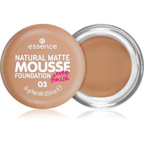 Essence Essence NATURAL MATTE MOUSSE penasti tekoči puder odtenek 03 16 g