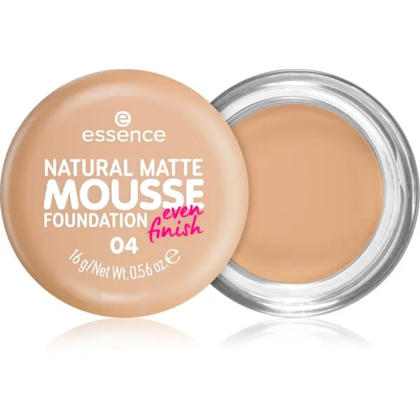 essence essence NATURAL MATTE MOUSSE penasti tekoči puder odtenek 04 16 g