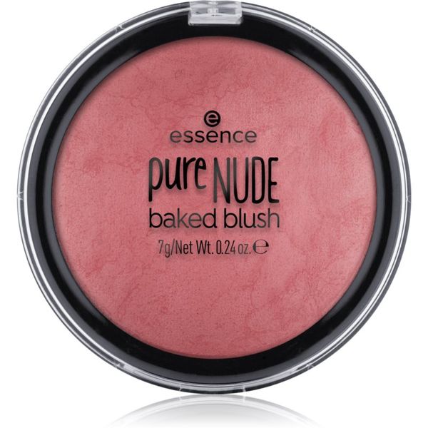 Essence Essence pure NUDE baked pudrasto rdečilo odtenek 06 Rosy Rosewood 7 g