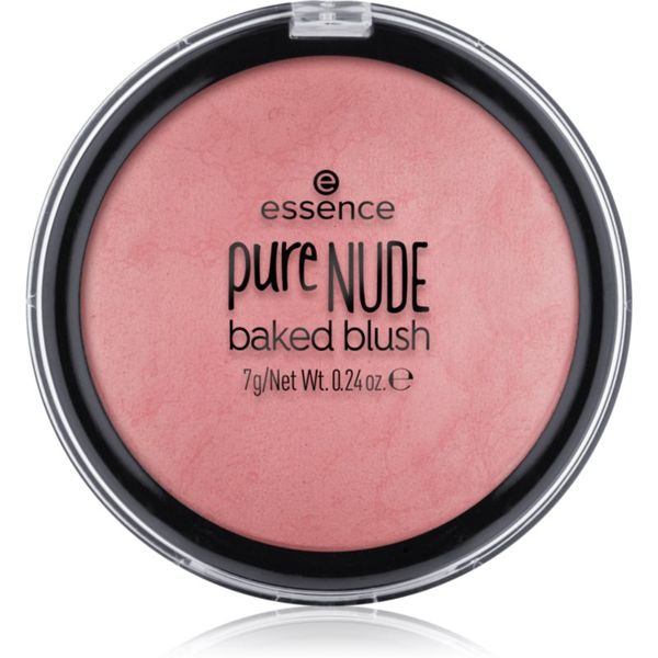 Essence Essence pure NUDE baked pudrasto rdečilo odtenek 07 Cool Coral 7 g