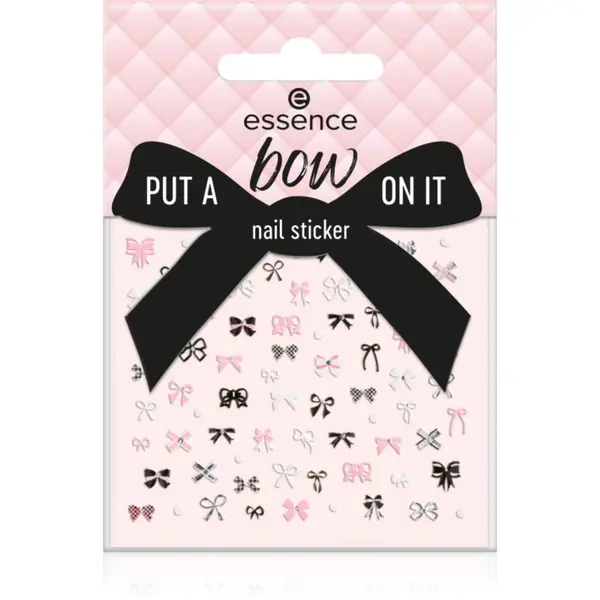 essence essence PUT A bow ON IT nalepke za nohte 75 kos