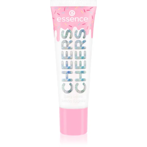 essence essence Say It With Juicy Cheers sijaj za ustnice odtenek 02 Cake My Day! 30 ml