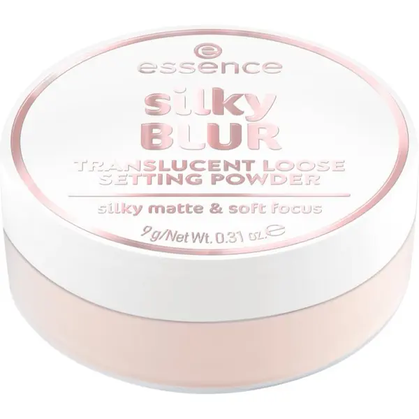 essence essence silky BLUR fiksacijski puder v prahu za mat videz odtenek 10 9 g
