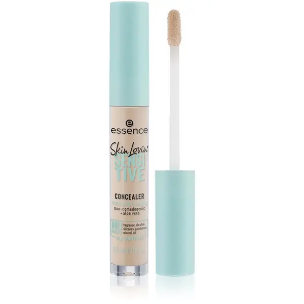 essence essence Skin Lovin' Sensitive tekoči korektor odtenek 20 Medium 3,5 ml