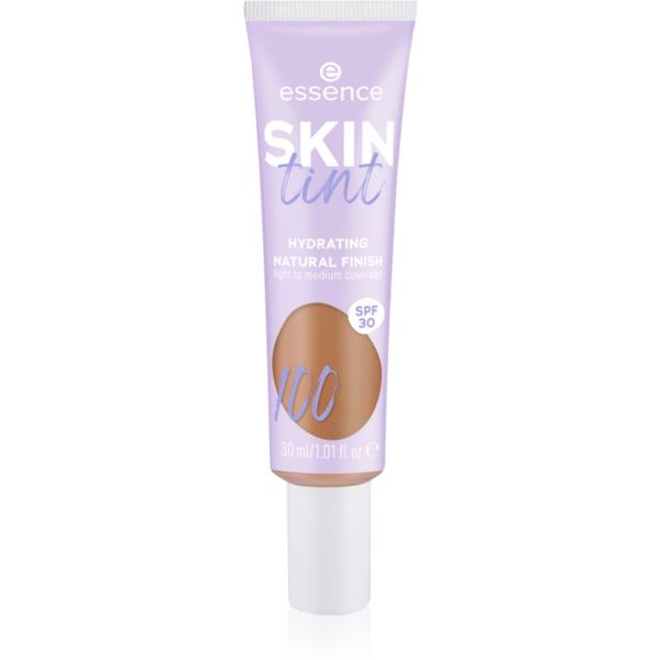 Essence Essence SKIN tint lahki vlažilni tekoči puder SPF 30 odtenek 100 nude 30 ml