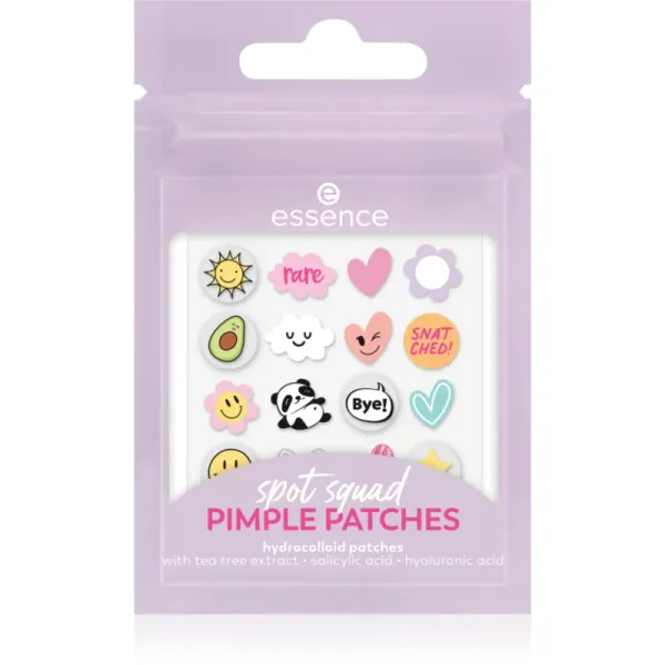 essence essence Spot Squad Pimple Patches lokalna nega proti aknam 32 kos