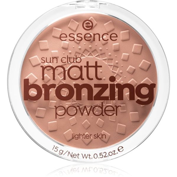 Essence Essence Sun Club bronz puder odtenek 01 natural 15 g