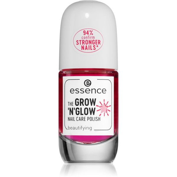 Essence Essence The Grow'n Glow lak za učvrstitev nohtov 8 ml