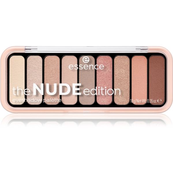 Essence Essence The Nude Edition paleta senčil za oči odtenek 10 Pretty in Nude 10 g
