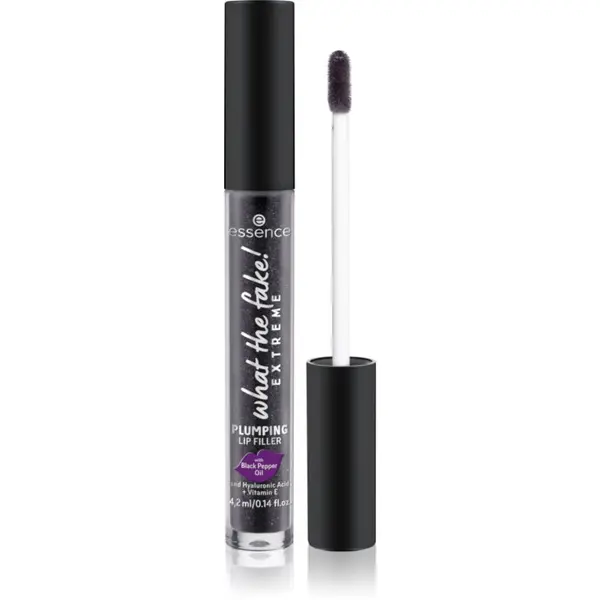 essence essence WHAT THE FAKE! sijaj za ustnice z učinkom povečanja Pepper Me Up! 4,2 ml