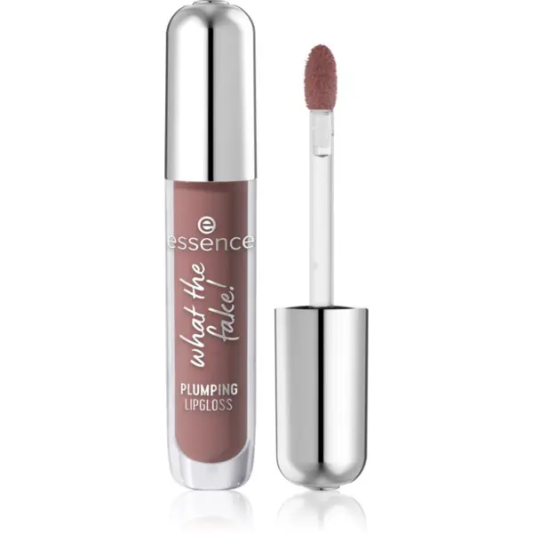 essence essence WHAT THE FAKE! sijaj za ustnice za večji volumen odtenek 103 Bare But Better 4 ml