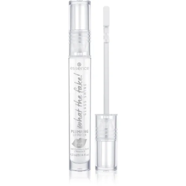 essence essence WHAT THE FAKE! transparenten sijaj za ustnice odtenek Oh So Glassy! 4.2 ml