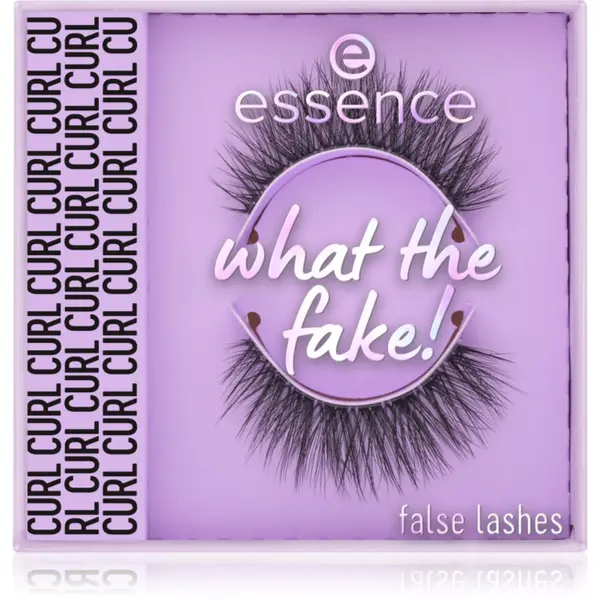 essence essence WHAT THE FAKE! umetne trepalnice Dramatic Curl 1 par