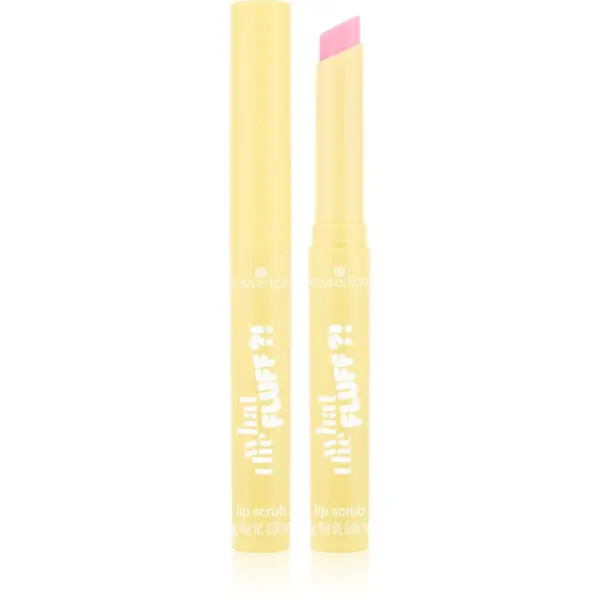 essence essence WHAT THE FLUFF?! piling za ustnice odtenek 01 Sugar Dreams 1.8 g