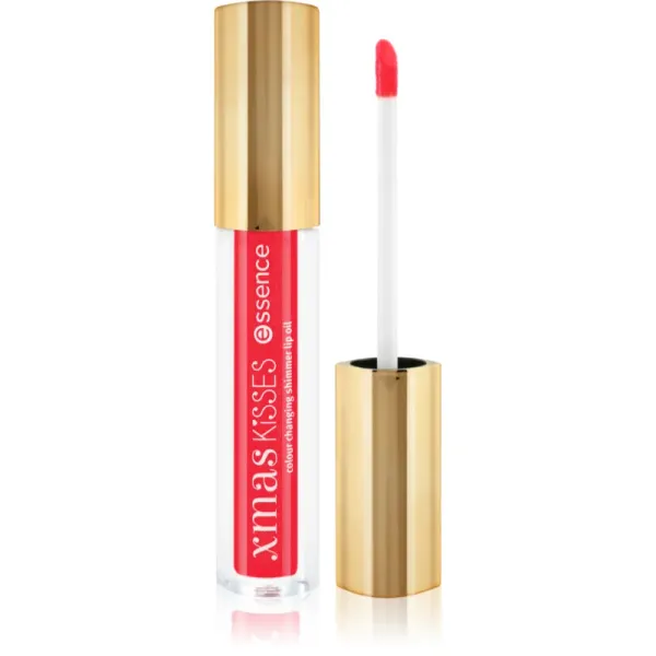 essence essence xmas KiSSES olje za ustnice odtenek 01 Kiss & Wish! 2.6 ml