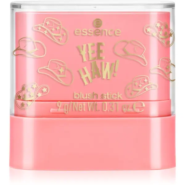 essence essence YEE HAW! mat kremasto rdečilo v paličici odtenek 01 Wild Heart, Country Soul 9 g