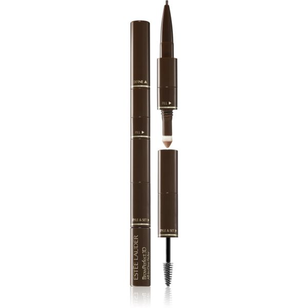 Estée Lauder Estée Lauder BrowPerfect 3D All-in-One Styler svinčnik za obrvi 3v1 odtenek Cool Brown 2,07 g