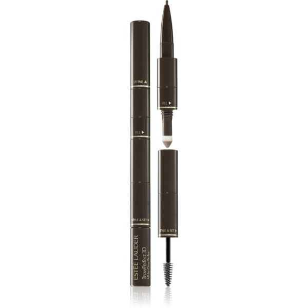 Estée Lauder Estée Lauder BrowPerfect 3D All-in-One Styler svinčnik za obrvi 3v1 odtenek Cool Grey 2,07 g