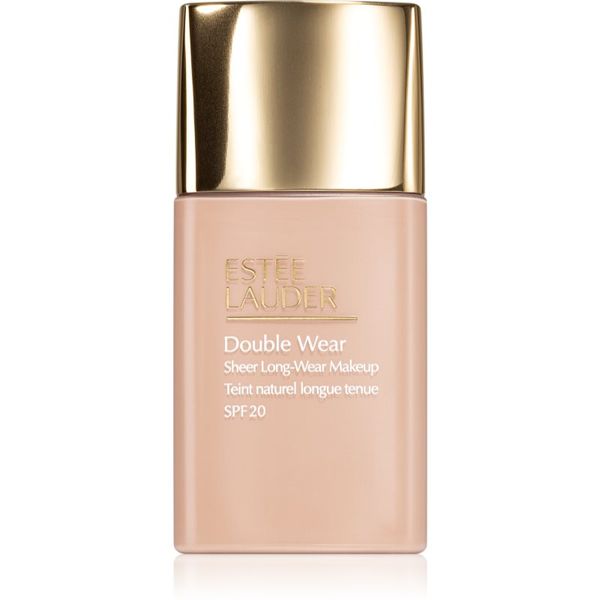 Estée Lauder Estée Lauder Double Wear Sheer Long-Wear Makeup SPF 20 lahka matirajoča podlaga SPF 20 odtenek 1C1 Cool Bone 30 ml