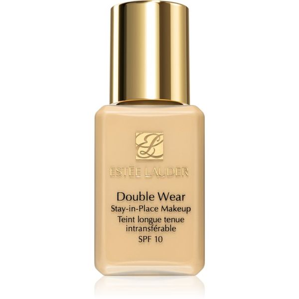 Estée Lauder Estée Lauder Double Wear Stay-in-Place Mini dolgoobstojen tekoči puder SPF 10 odtenek 1W2 Sand 15 ml