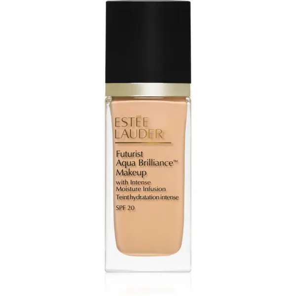 Estée Lauder Estée Lauder Futurist Aqua Brilliance™ Makeup SPF 20 vlažilni tekoči puder odtenek 1W0 Warm Porcelain 30 ml