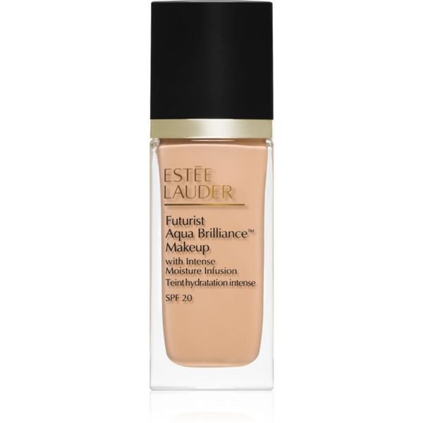 Estée Lauder Estée Lauder Futurist Aqua Brilliance™ Makeup SPF 20 vlažilni tekoči puder odtenek 2W0 Warm Vanilla 30 ml