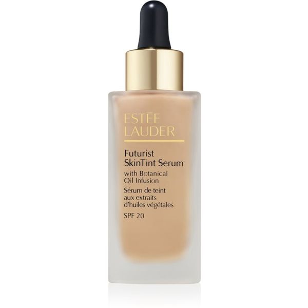 Estée Lauder Estée Lauder Futurist SkinTint Serum Foundation With Botanical Oil Infusion SPF 20 negovalni tekoči puder SPF 20 odtenek 1C1 Cool Bone 30 ml