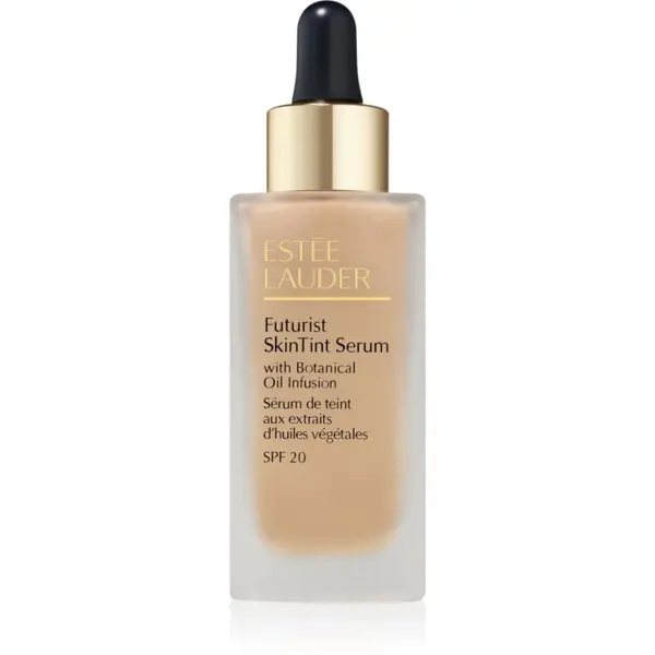 Estée Lauder Estée Lauder Futurist SkinTint Serum Foundation With Botanical Oil Infusion SPF 20 negovalni tekoči puder SPF 20 odtenek 1C1 Cool Bone 30 ml