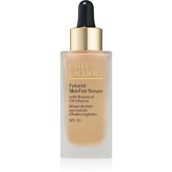 Estée Lauder Estée Lauder Futurist SkinTint Serum Foundation With Botanical Oil Infusion SPF 20 negovalni tekoči puder SPF 20 odtenek 1N1 Ivory Nude 30 ml