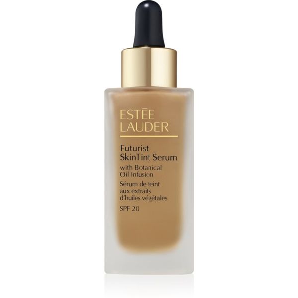 Estée Lauder Estée Lauder Futurist SkinTint Serum Foundation With Botanical Oil Infusion SPF 20 negovalni tekoči puder SPF 20 odtenek 4W1 Honey Bronze 30 ml