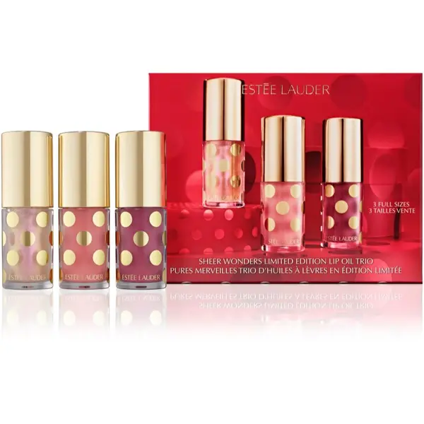 Estée Lauder Estée Lauder Holiday Lip Oil Set darilni set za ustnice limitirana edicija