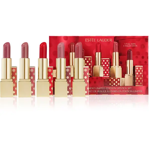 Estée Lauder Estée Lauder Holiday Lipstick Set darilni set za ustnice limitirana edicija