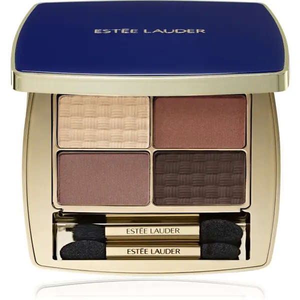 Estée Lauder Estée Lauder Pure Color The Essential Eyeshadow Quad paleta senčil za oči z aplikatorjem odtenek Gallery Hop 4 g