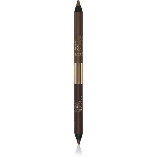 Estée Lauder Estée Lauder Smoke & Brighten Kajal Eyeliner Duo kajal svinčnik za oči odtenek Dark Chocolate / Rich Bronze 1 g